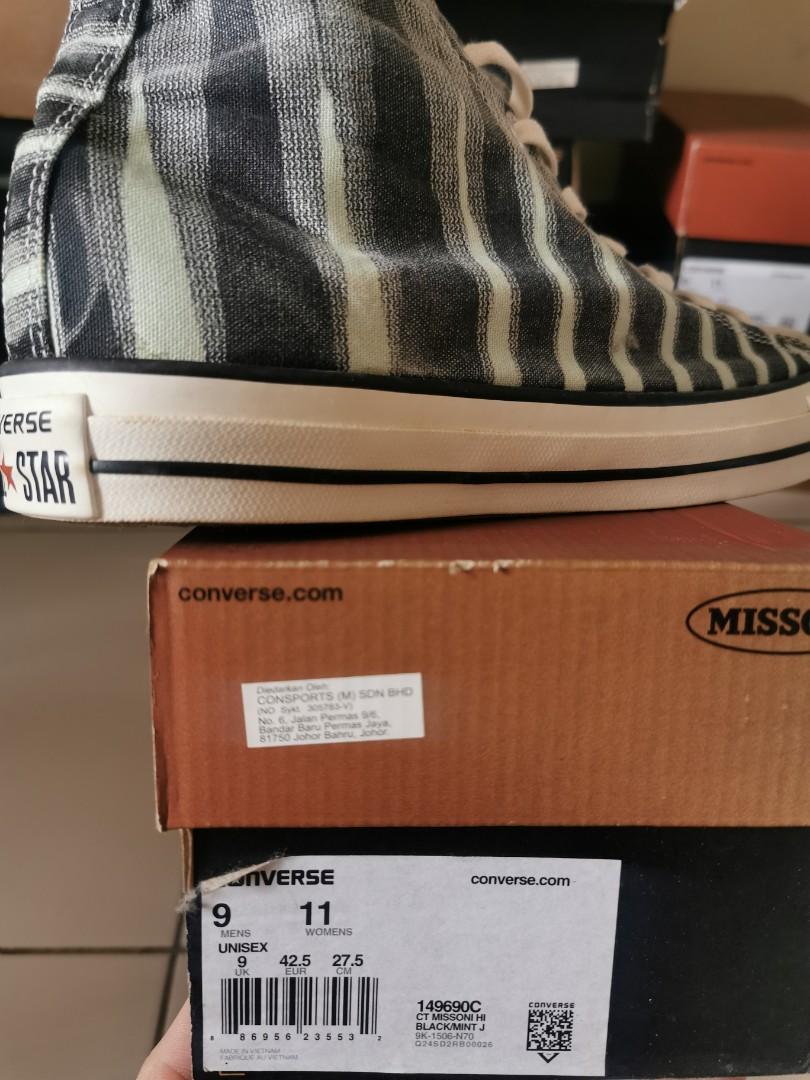 Missoni sale converse mens