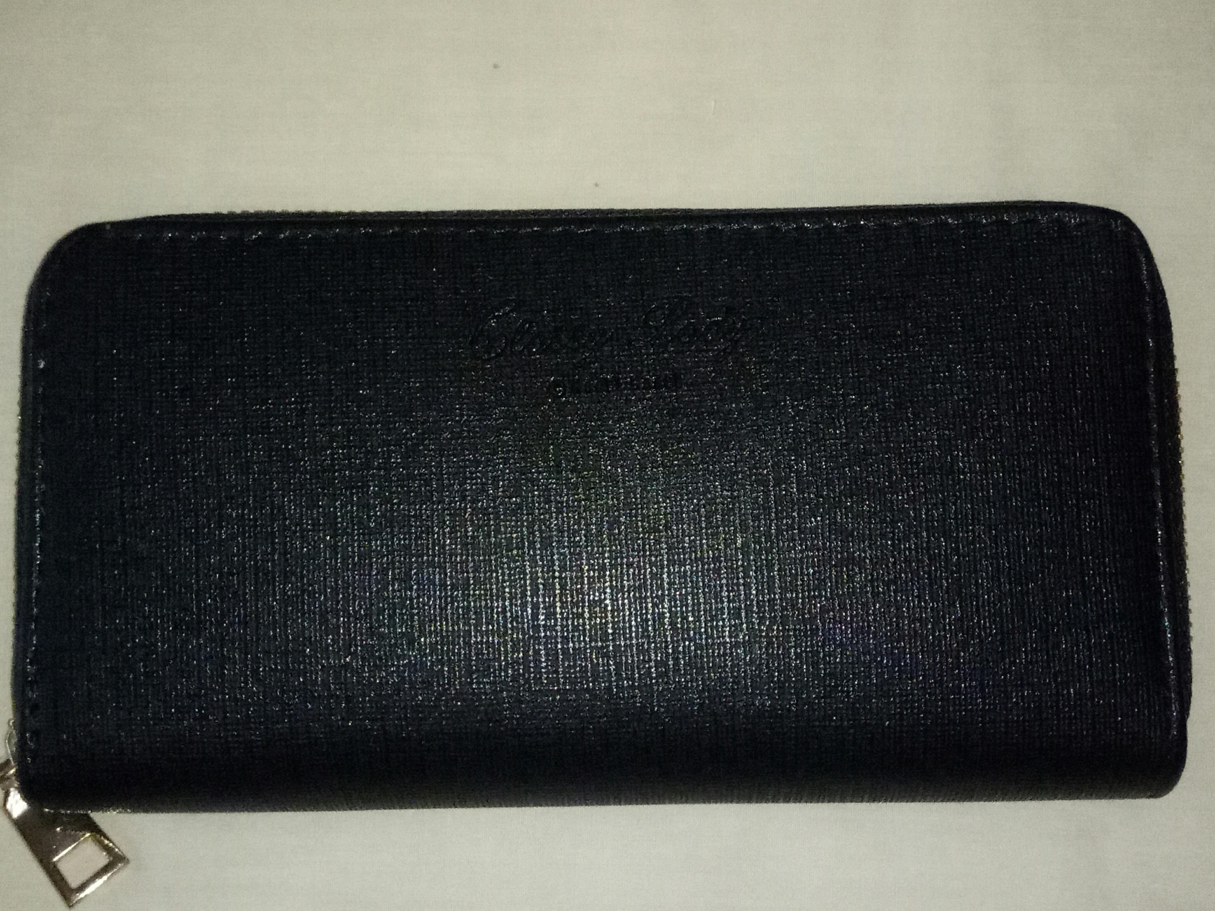 Dark Blue Wallet, Women's Fashion, Bags & Wallets, Wallets & Card ...