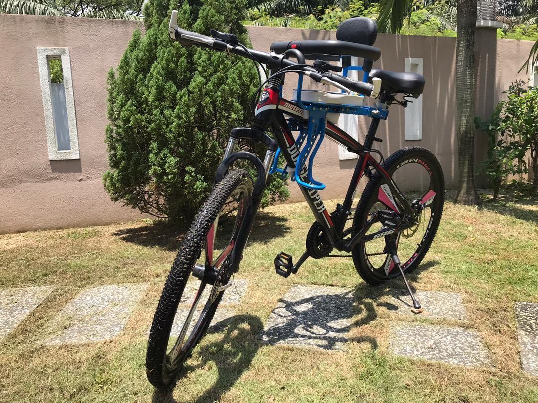 Dodge Viper Bicycle with baby seat 