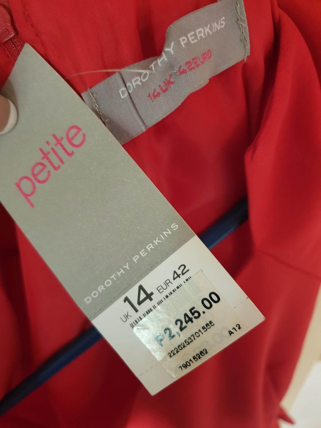 Dorothy Perkins dress (Category: Dresses) located in Muntinlupa City. Submitted by apbrio (Listing ID 1000463938, Image 3). Description: all sales are final, as is where is basis check out @plushionpolice on Instagram.