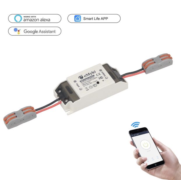 EMylo WLAN Schalter Relais - Smart Home Steuerung Mit Alexa & Google Home