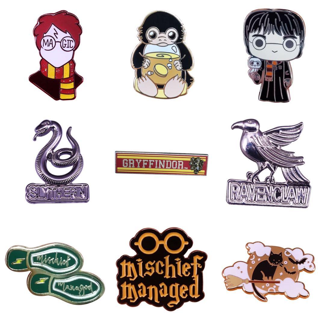 Enamel Pin Harry Potter Fantastic Beast Niffler Ravenclaw Slytherin Books Stationery Books On Carousell
