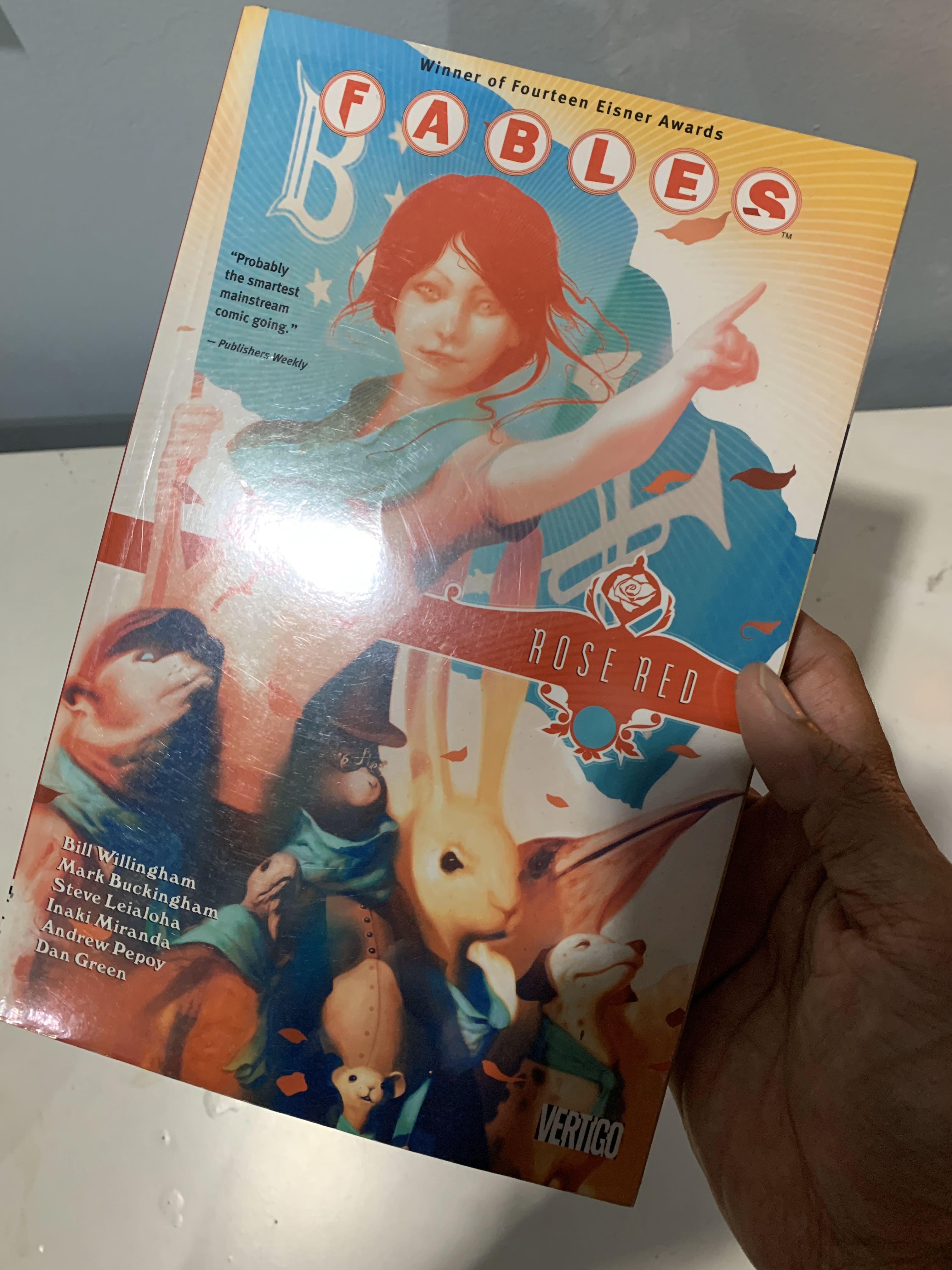 Fables Rose Red Graphic Novel, Hobbies & Toys, Books & Magazines ...