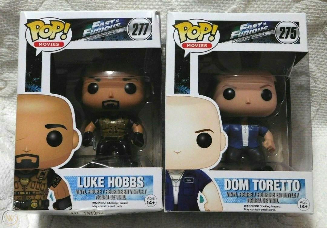 Funko Pop - Fast and Furious set, Hobbies & Toys, Toys & Games on