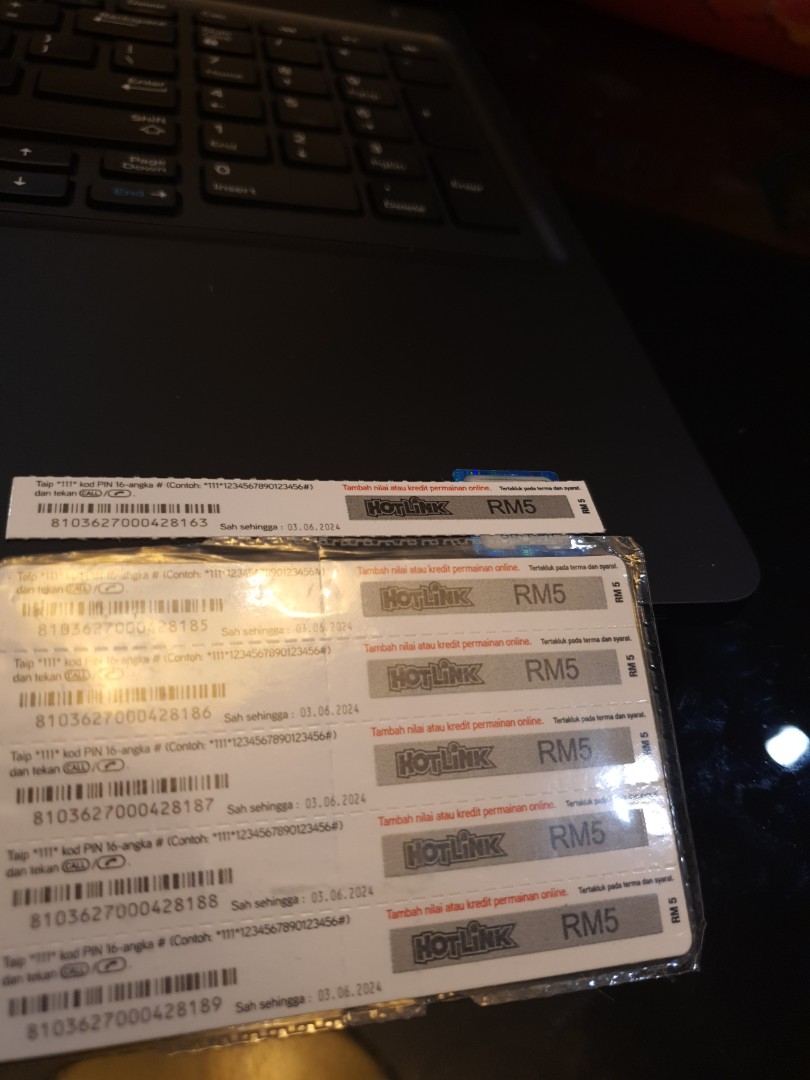 Hotlink Red App Tambah Nilai Rm X 6 Tickets Vouchers Gift Cards Vouchers On Carousell