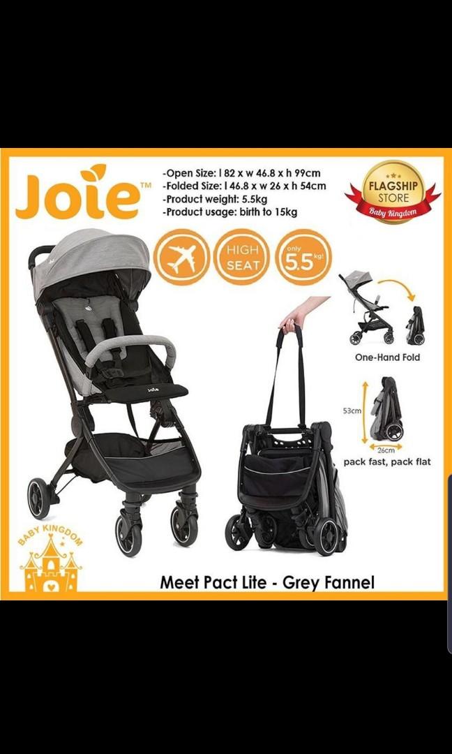 babyzen yoyo vs joie pact