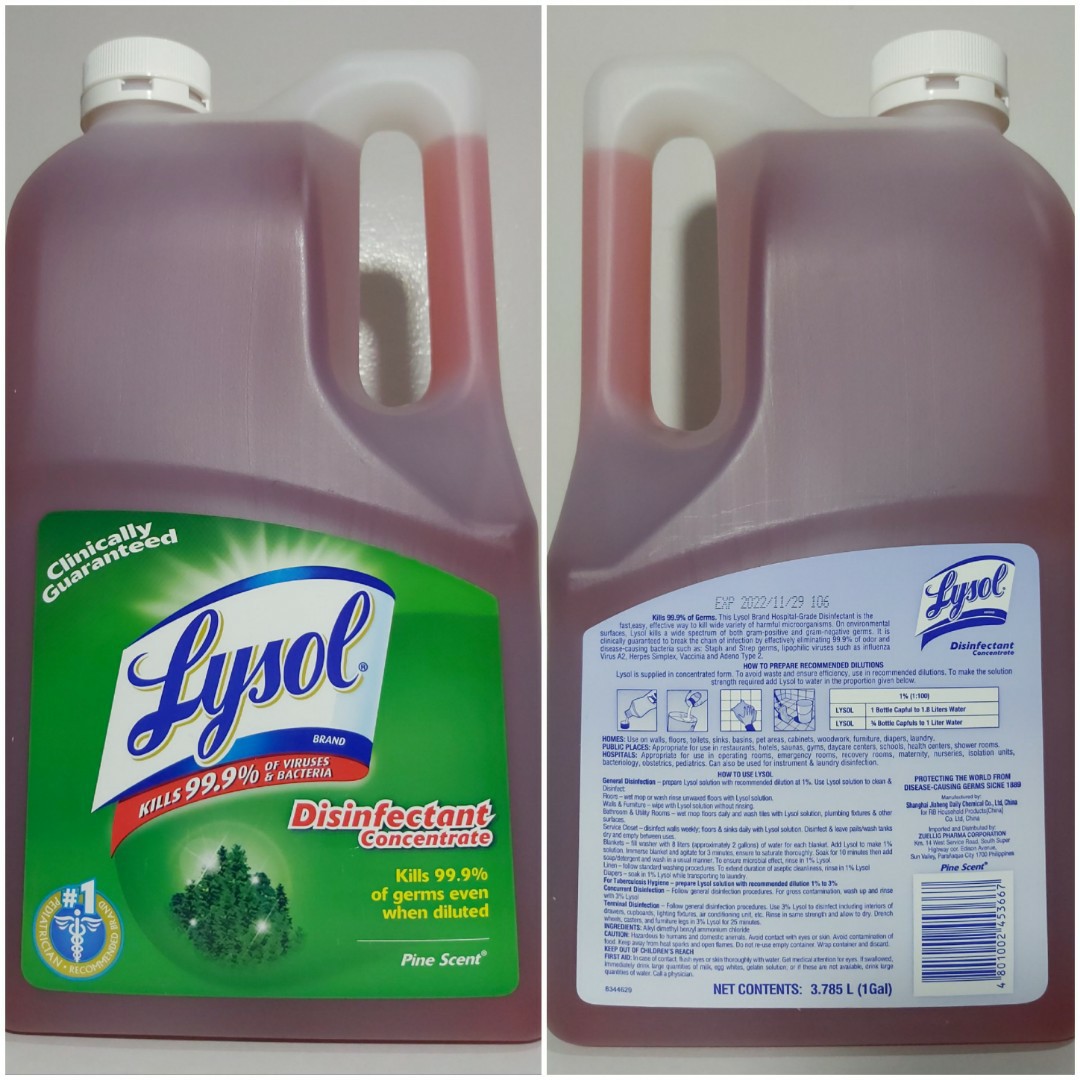 Lysol Disinfectant Liquid Concentrate 500mL ubicaciondepersonas.cdmx