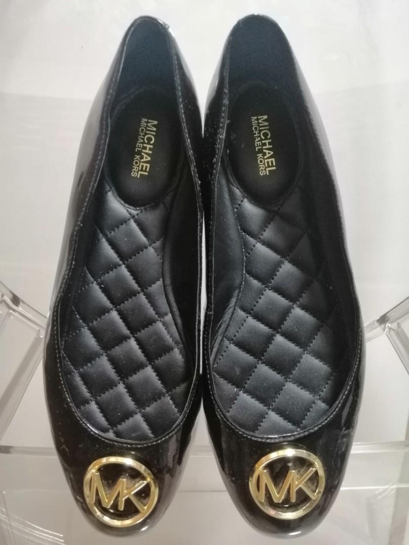 michael kors black patent shoes
