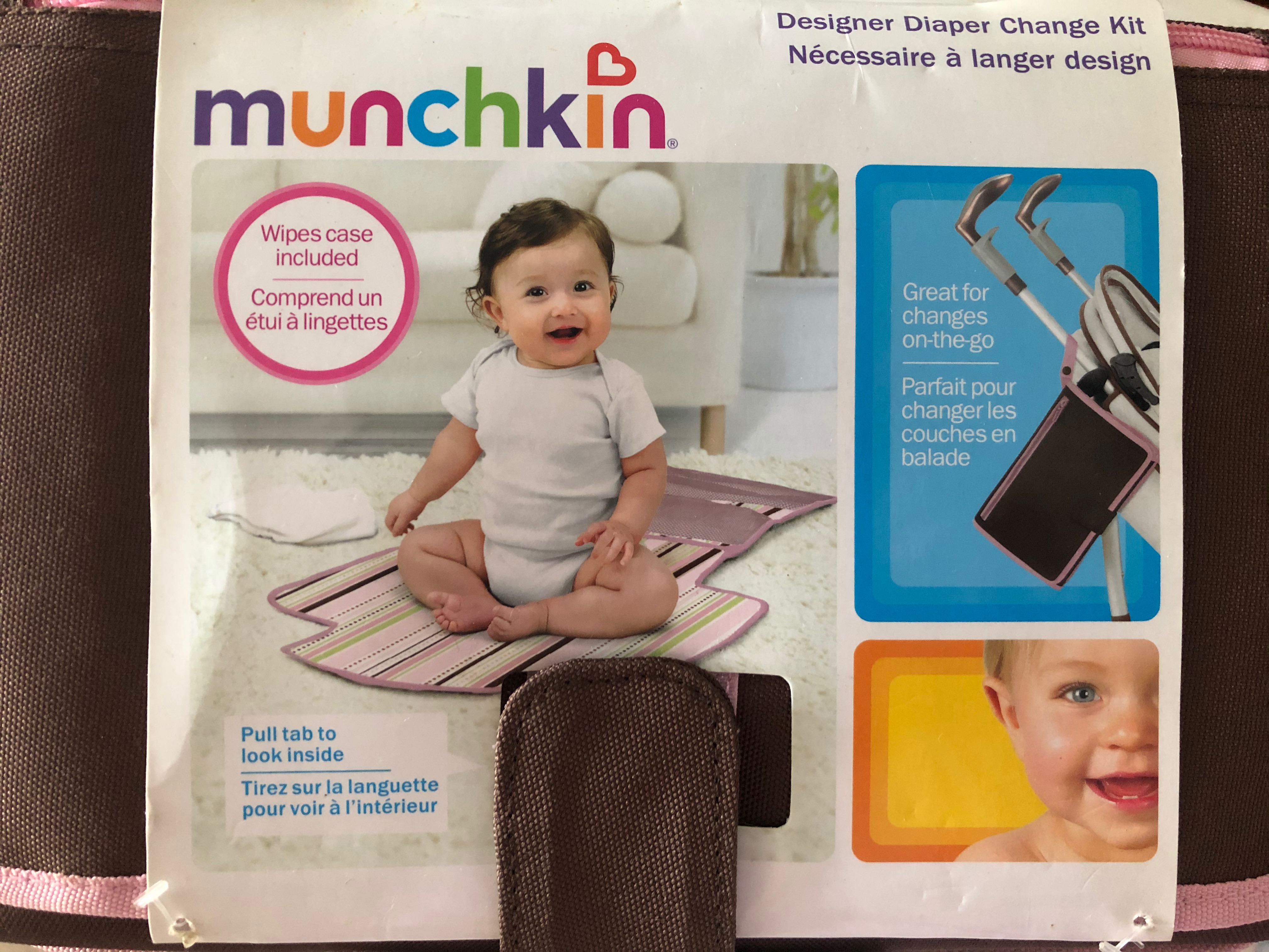 munchkin designer diaper change kit black orangeaestheticartdrawing