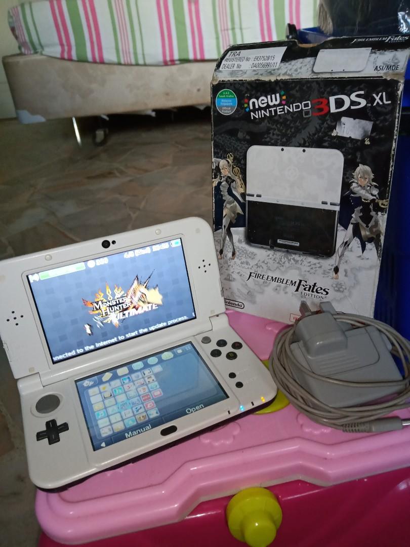 New Nintendo 3ds Xl Fate Emblem Fates Edition With 32gb Sd Card Video Gaming Video Game Consoles Others On Carousell