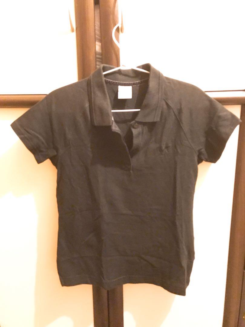 brown nike polo shirt