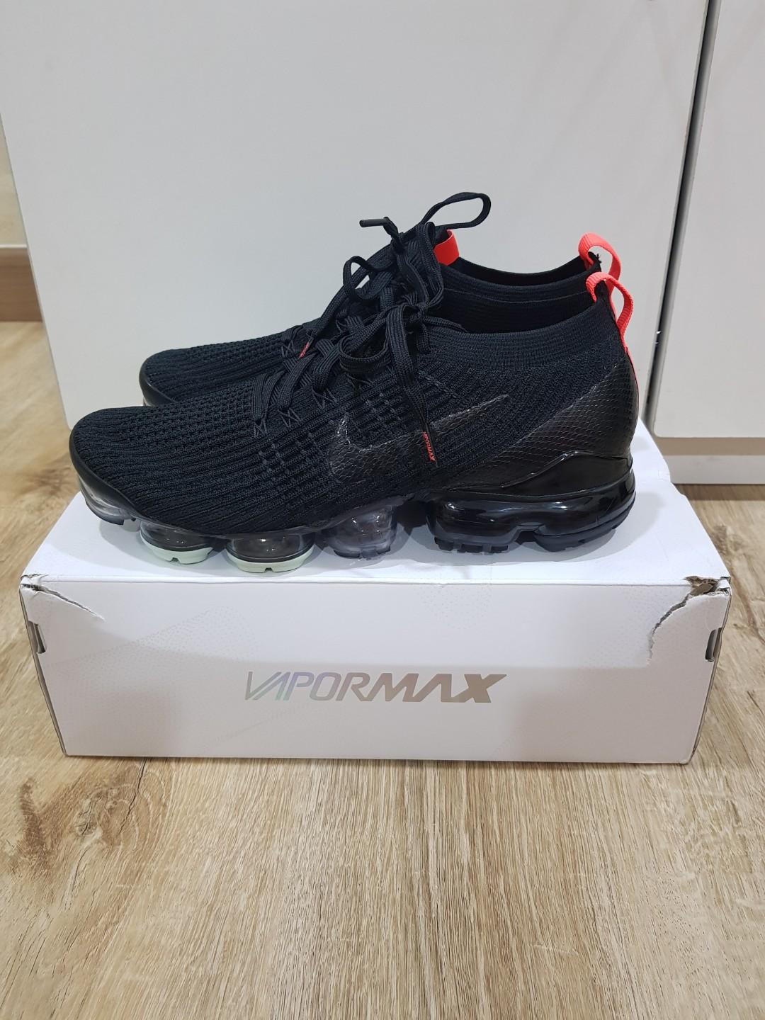 Nike air vapormax flyknit 3 black snakeskin top