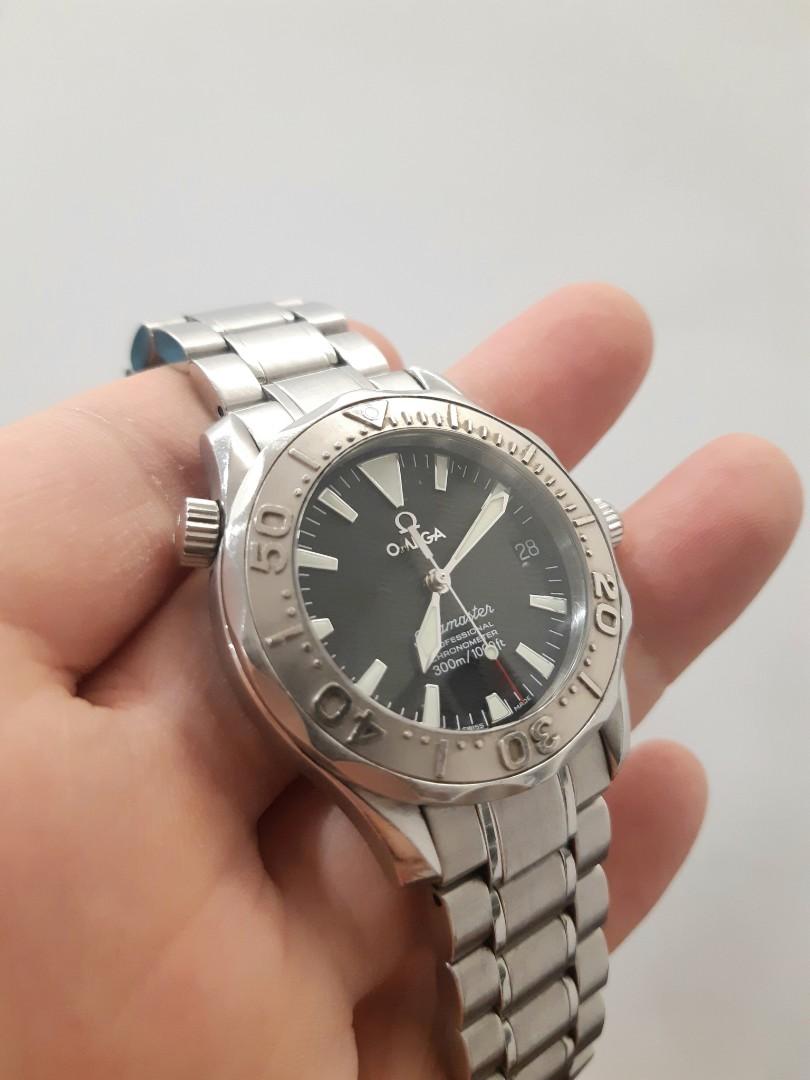 Omega seamaster white gold hot sale