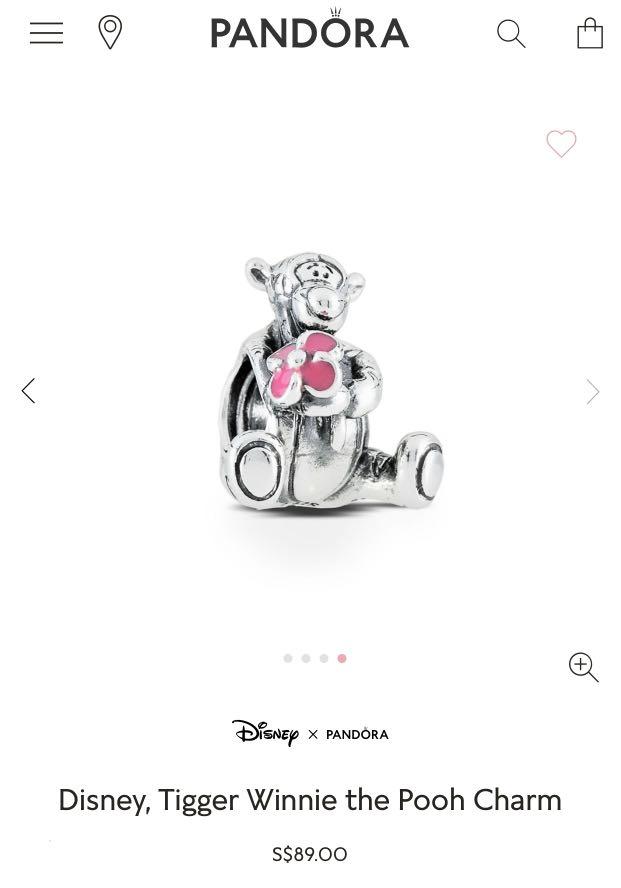 Tigger charm for cheap pandora bracelet