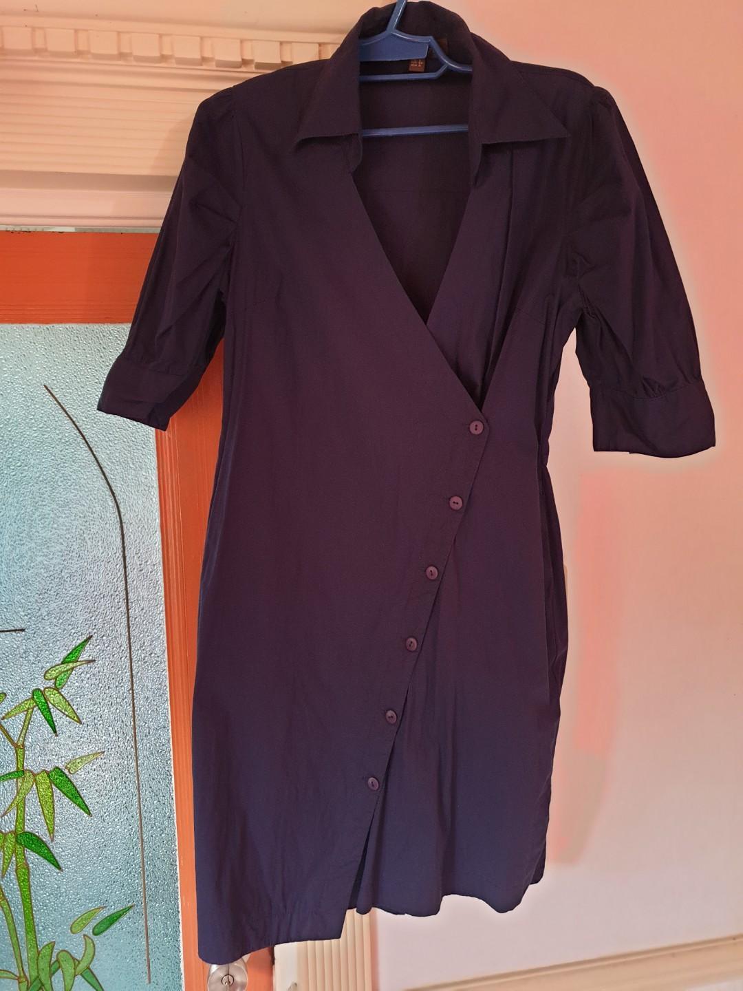 Plains & Prints polo dress (Category: Dresses) located in Muntinlupa City. Submitted by apbrio (Listing ID 1000463372, Image 1). Description: wrap around polo dress all sales are final, as is where is basis check out @plushionpolice on Instagram.