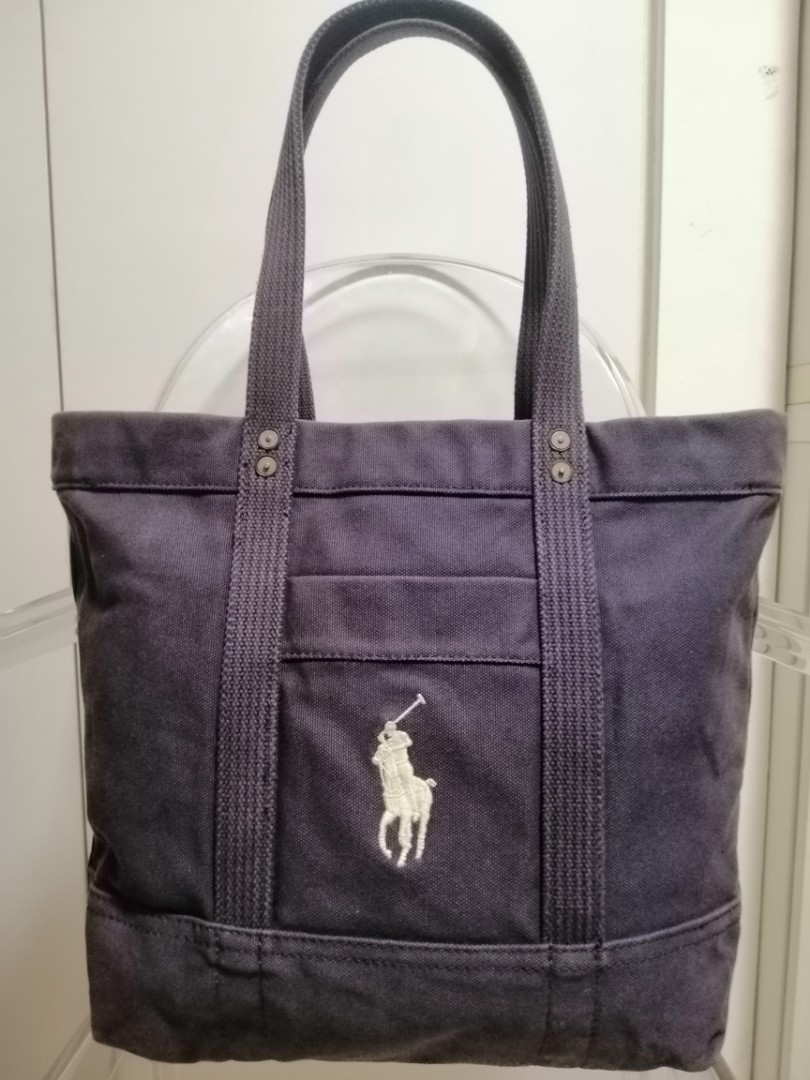 Ralph lauren on sale denim tote bag