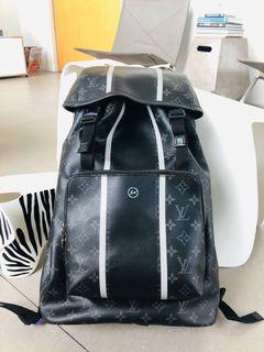 Trekking shadow monogram black leather LV backpack, Men's Fashion, Bags,  Backpacks on Carousell