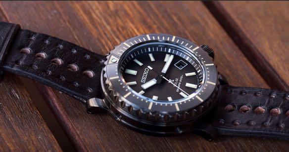 Seiko SNE543P Black Diver Men s Fashion Watches Accessories