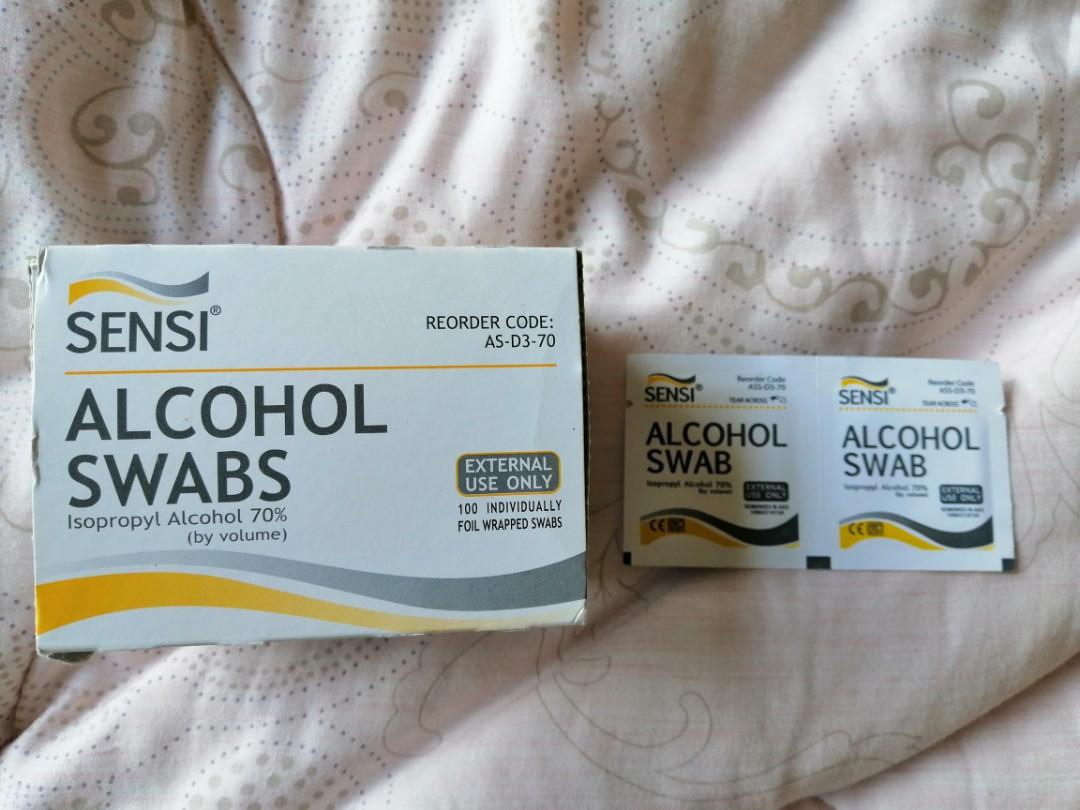 Sensi alcohol outlet swab