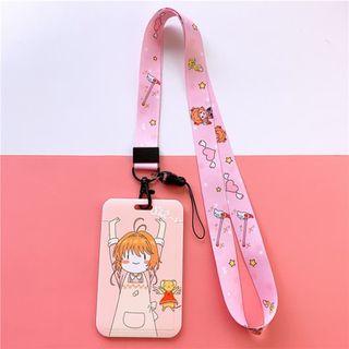 Staff Pass / Ez Link Lanyard Card Holder - Xiao Yin (High Quality Hard Case)