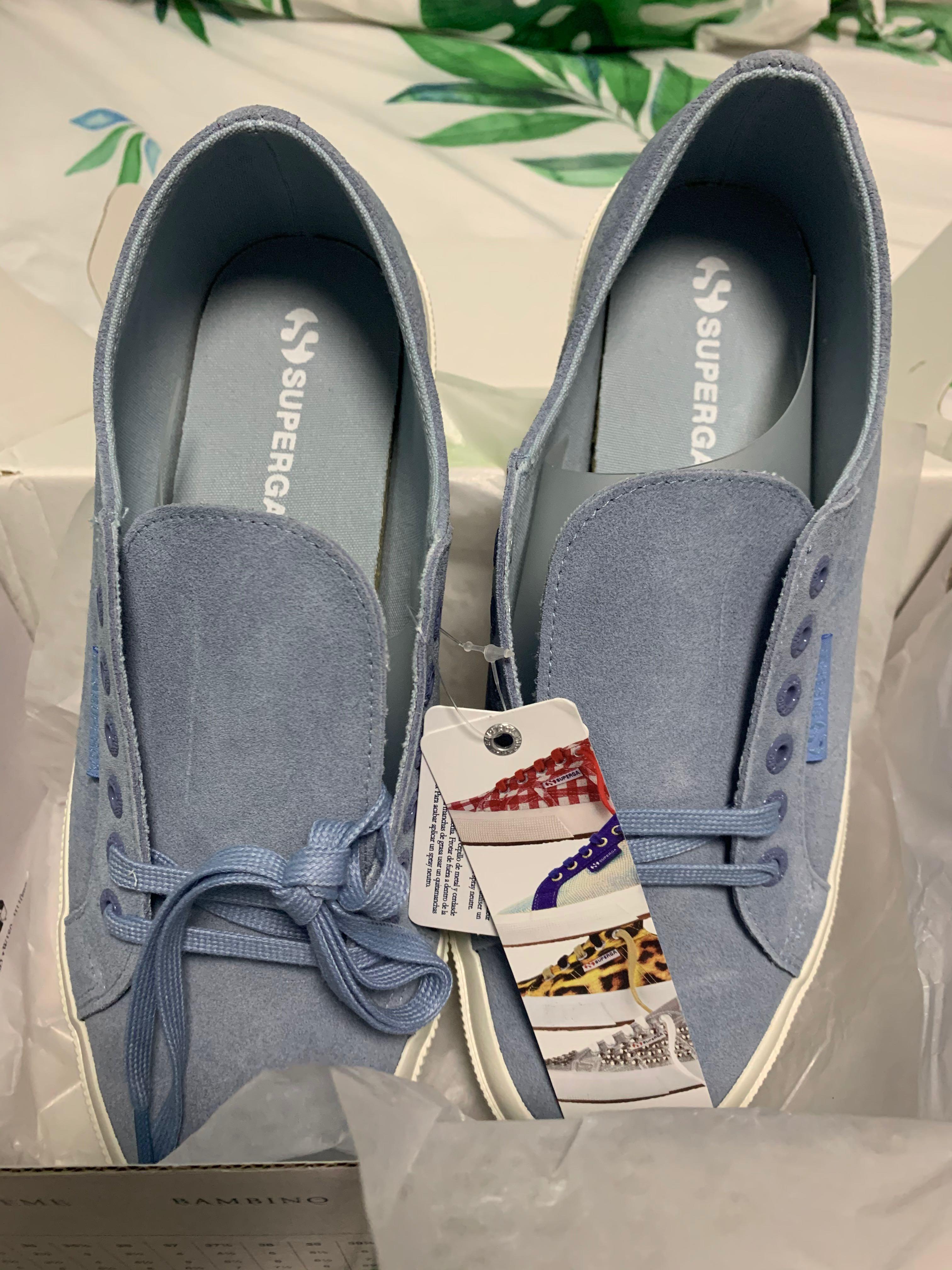 Superga 2750 Suecotlinu Sneakers Blue Women s Fashion Footwear