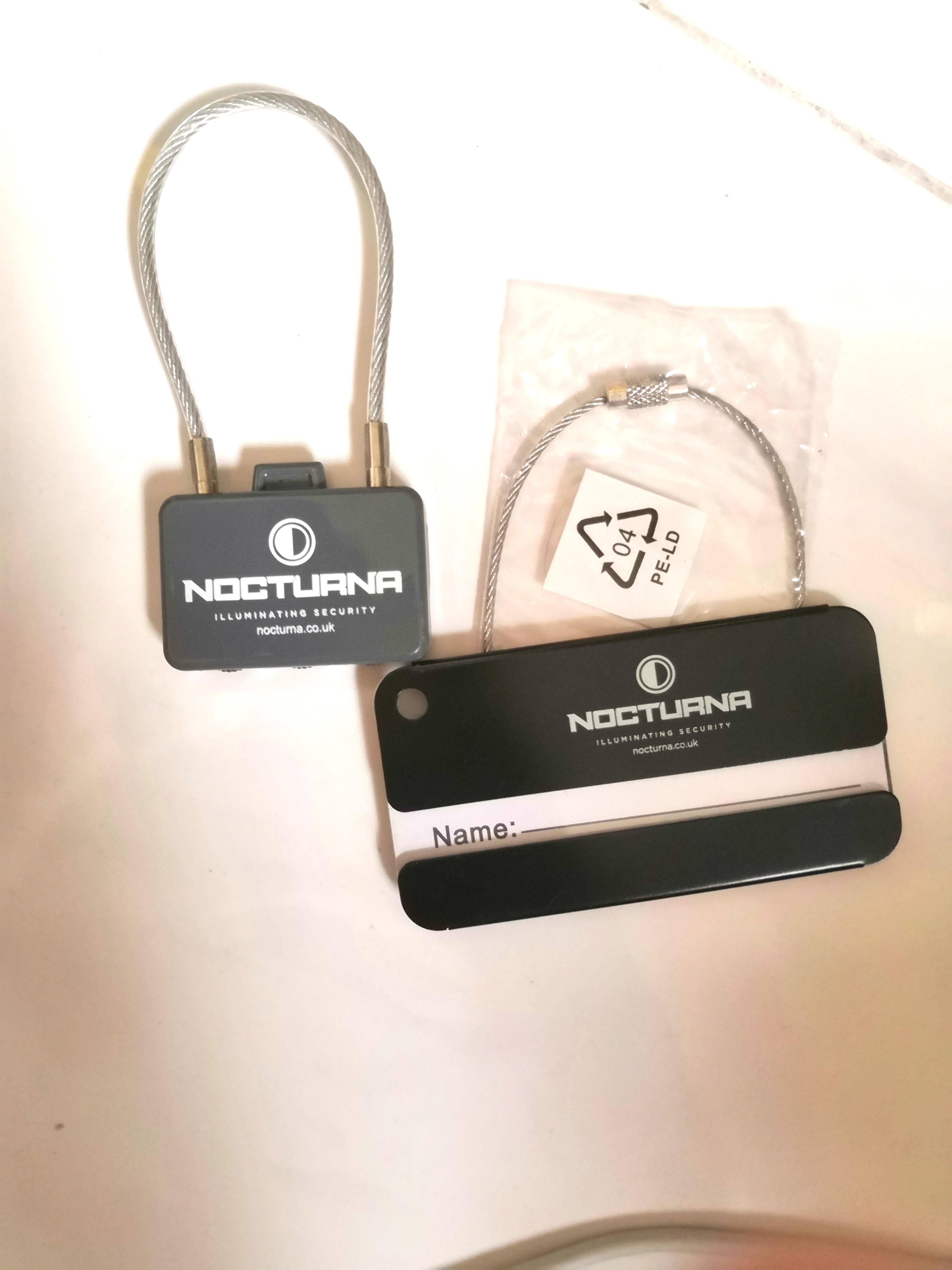 Travel Bag Lock Name Tag Design Craft Others On Carousell