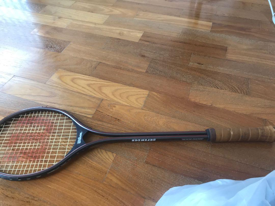 wilson defender squash racket