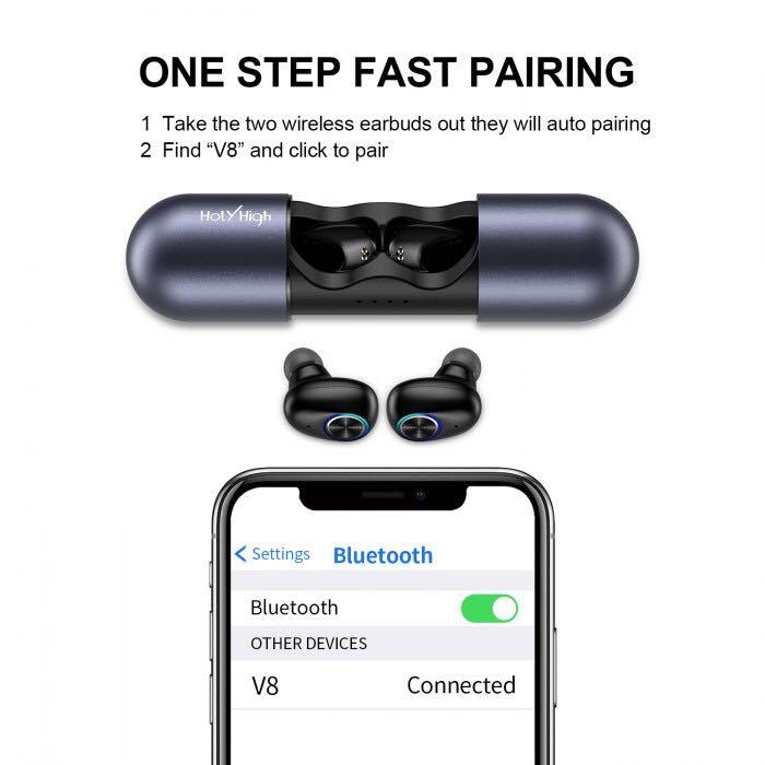 Wireless Bluetooth Earbuds TWS V8