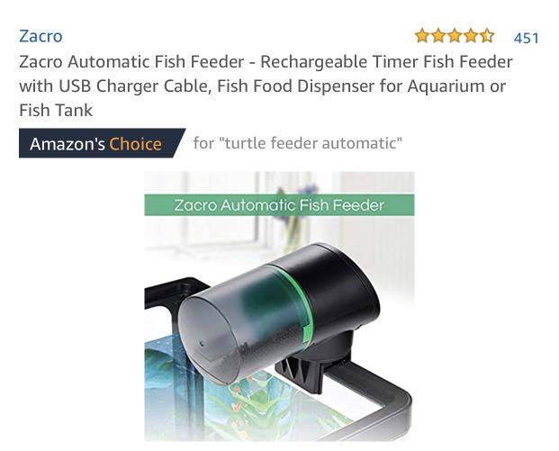 zacro fish feeder