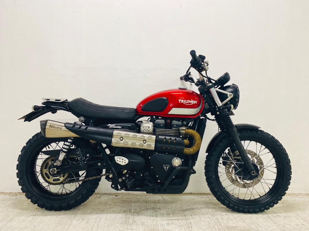 2018 triumph street outlet scrambler for sale