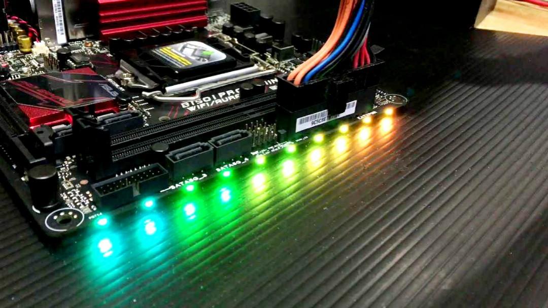 🛡 ASUS B150i PRO Gaming/Aura DDR4 LGA1151 RGB Lighting Mini ITX