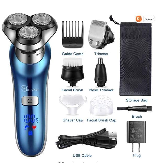 [BRAND NEW] HATTEKER (RSCX9608) 4 in 1 Hair & Beard Trimmer / Shaver