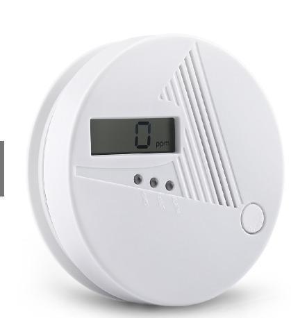 Carbon Monoxide Detector CO Alarm with LCD Digital Display ...
