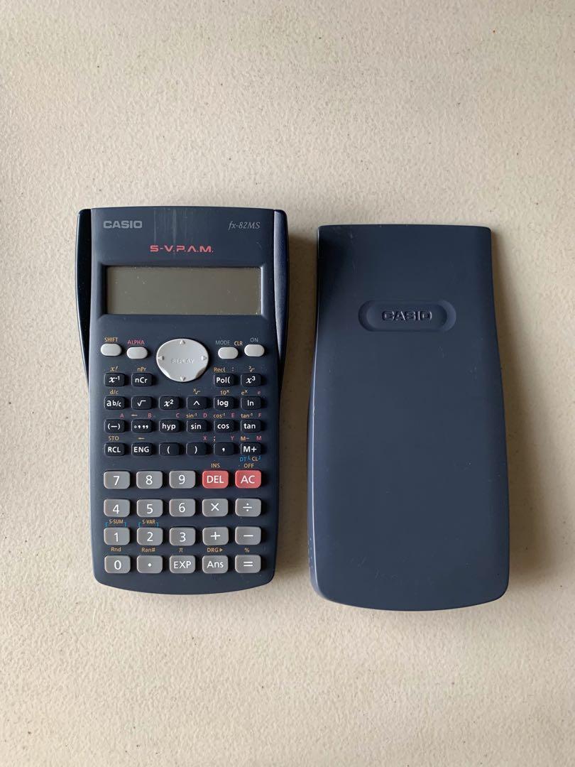 Casio scientific calculator fx-82MS (Category: Office & Business Technology) located in Quezon City. Submitted by joyeusefille (Listing ID 1000593768, Image 2). Description: - No battery .