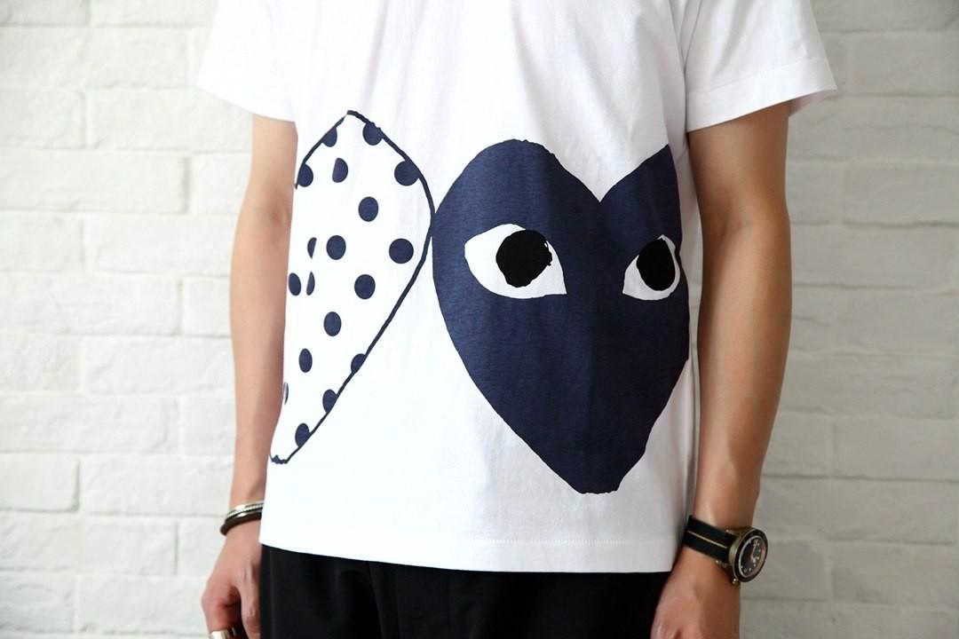 CDG Play Tokyo Tee Men s Fashion Tops Sets Tshirts Polo
