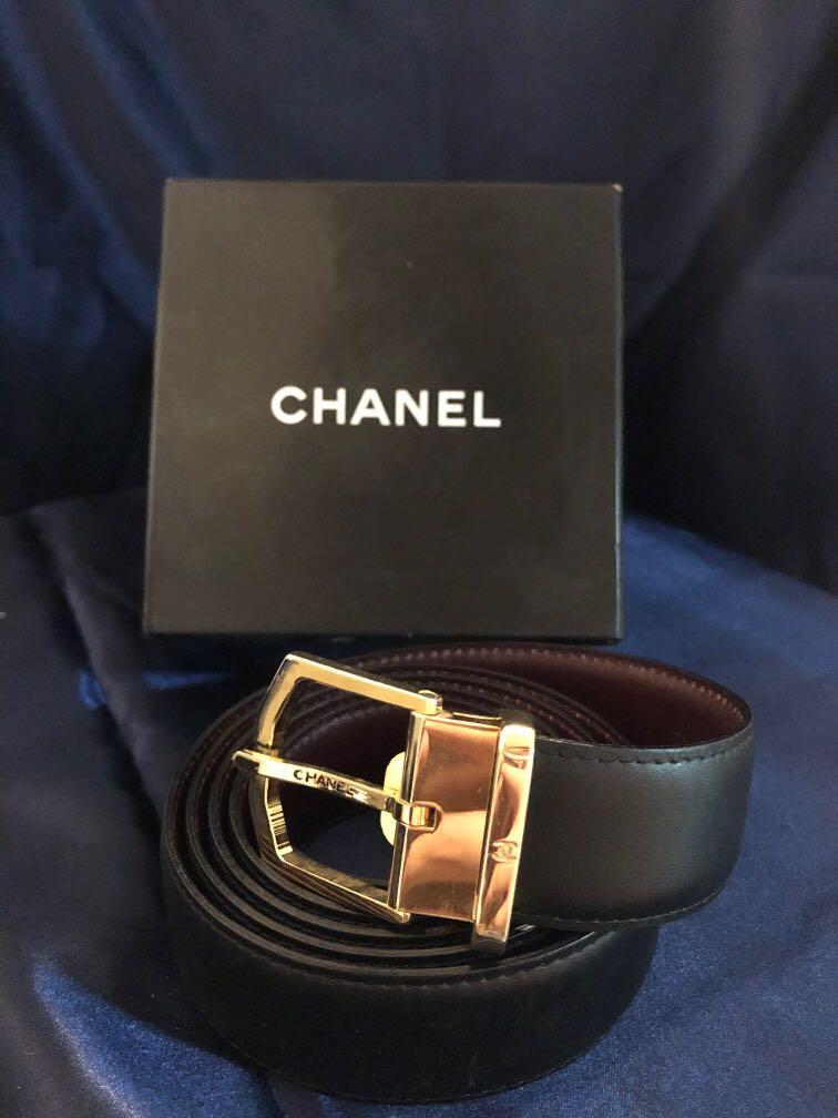 Chanel Men's belt, Men's Fashion, Watches & Accessories, Belts on Carousell