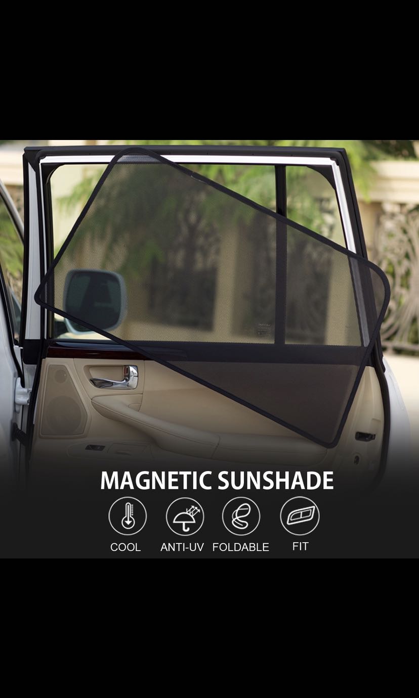 Customised Magnetic Window Shades For Cars/Lorries/Vans