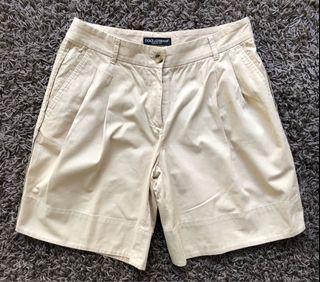 Dolce & Gabbana Beige Shorts Made in Italy