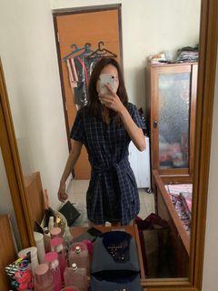 Dress kotak