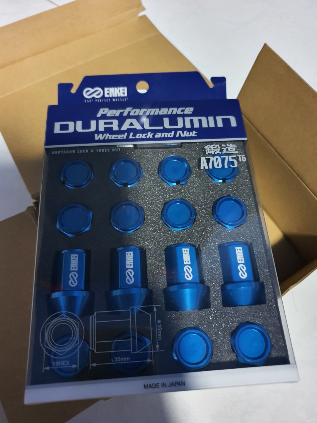 Enkei wheel lock nuts, Car Accessories, Accessories on Carousell