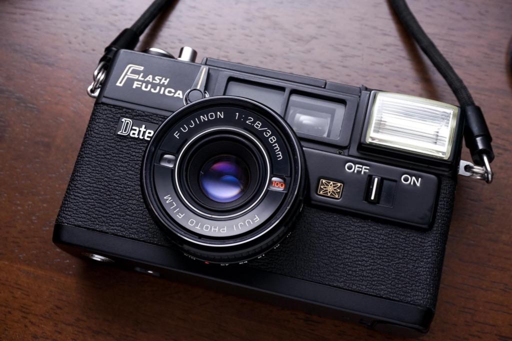 Flash Fujica Manual Focus Point Shoot Film Camera Photography On Carousell