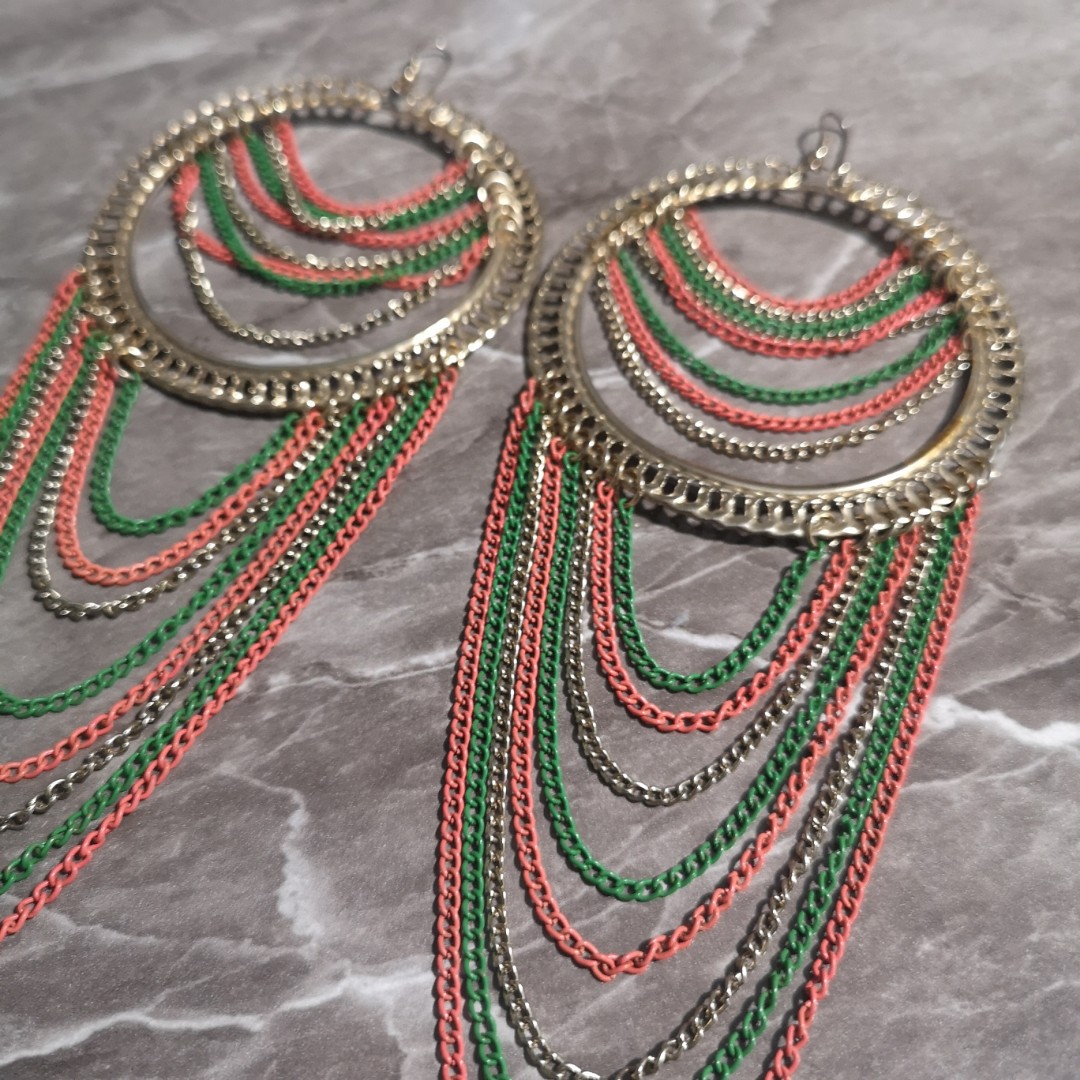 Ghetto gold hoop new arrivals earrings