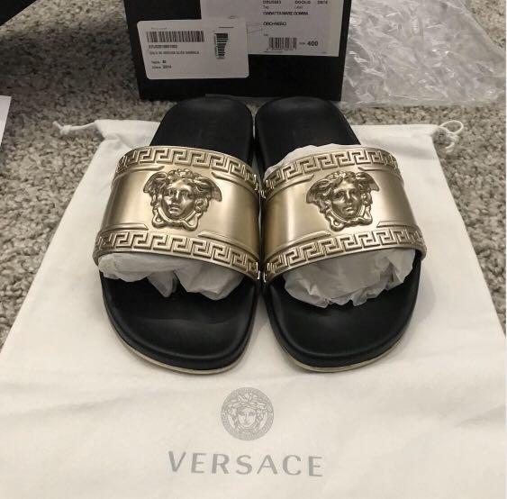 versace slides mens