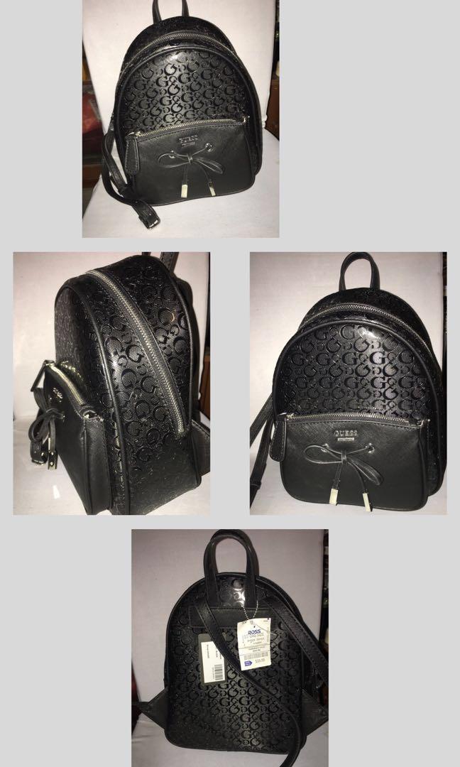 GUESS Los Angeles Black Back Pack