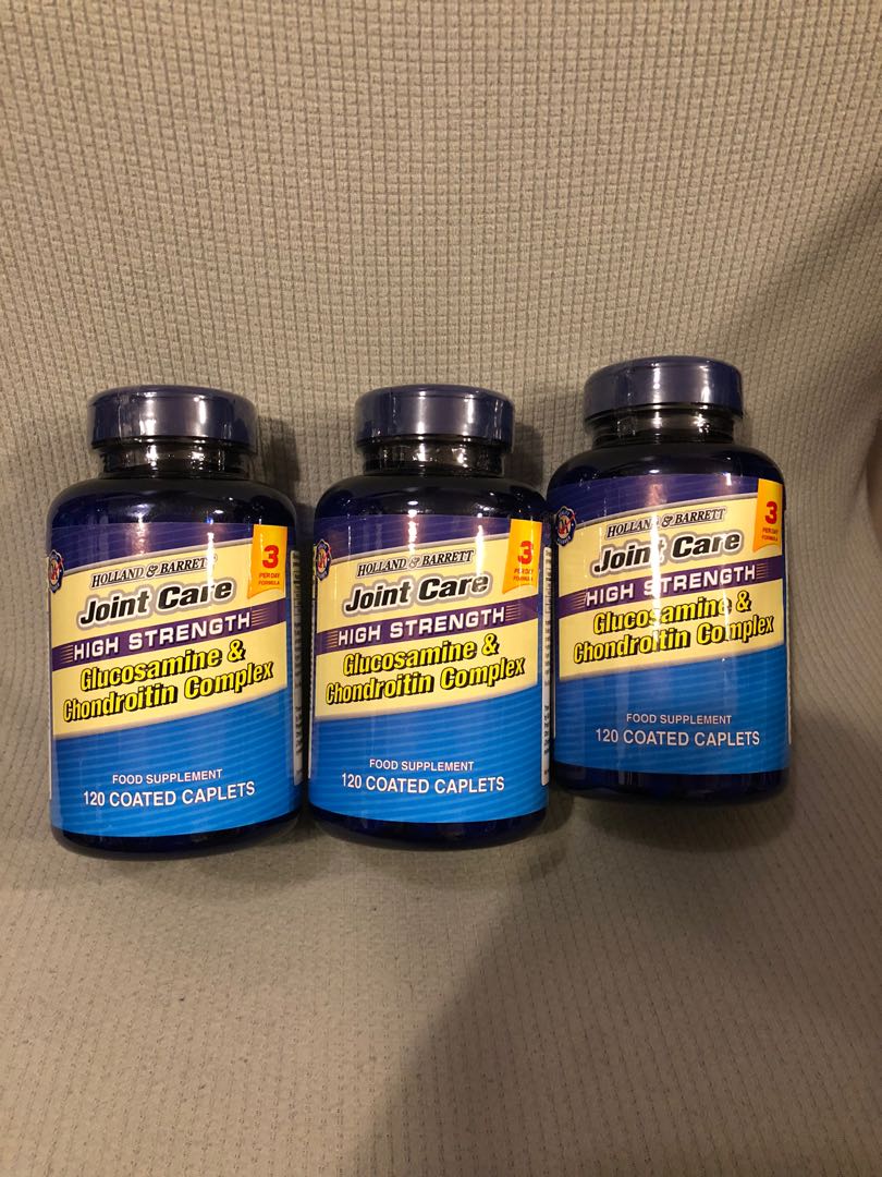 Holland & Barrett 葡萄糖胺軟骨素 Glucosamine & Chondroitin Complex, 健康及營養食用品