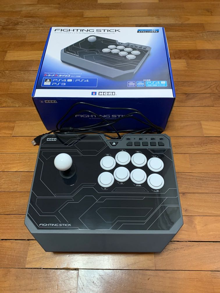 Hori Fighting Stick PS4- 129A, Video Gaming, Gaming Accessories 