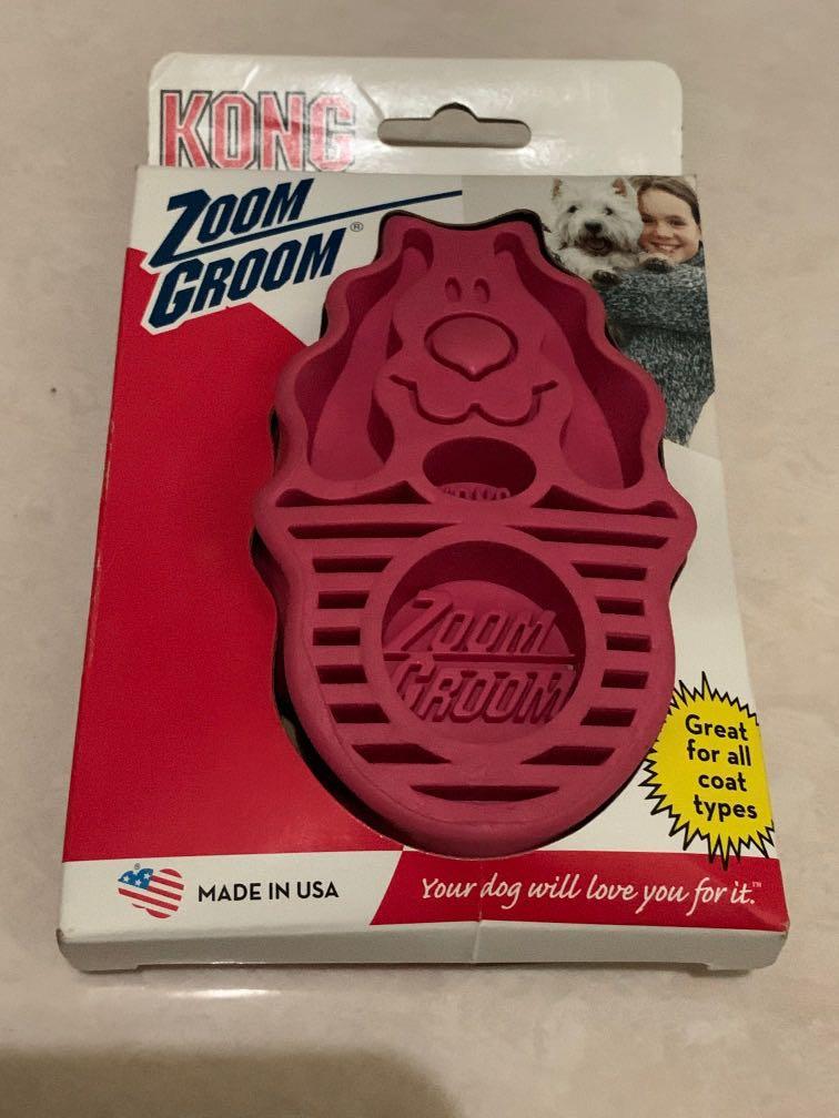 kong dog brush