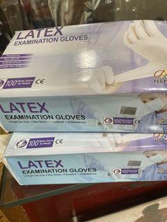 Latex Examination Gloves