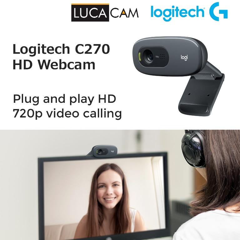 Logitech C270 Hd Webcam Electronics Others On Carousell