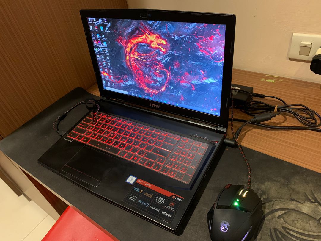 Msi Laptop Gaming Gl63 17 Inch Telepon Seluler Tablet Tablet Di Carousell